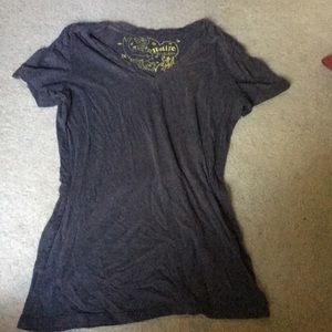 Short sleeve gray shirt